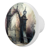 Het ontwerp van de Gate reeks van de kerkhof van d Keramische Knop (Rechts)