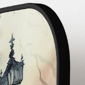 Het ontwerp van de Gate reeks van de kerkhof van d Pickleball Paddle (Links Detail)