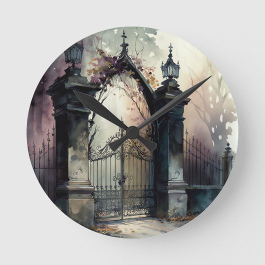 Het ontwerp van de Gate reeks van de kerkhof van d Ronde Klok (Voorkant)