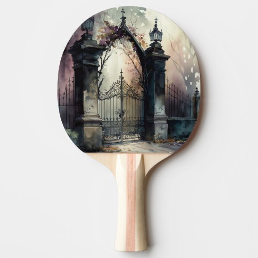 Het ontwerp van de Gate reeks van de kerkhof van d Tafeltennisbatje (Voorkant)