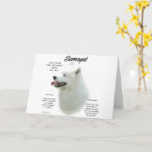 Het Ontwerp van de Geschiedenis van Samoyed Kaart (Gele Bloem)