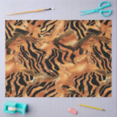 Het ontwerp van de Glitter Tiger Series #10 Tissuepapier (Craft)