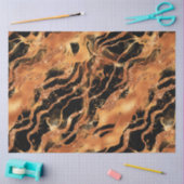 Het ontwerp van de Glitter Tiger Series #12 Tissuepapier (Craft)