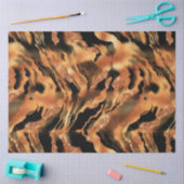 Het ontwerp van de Glitter Tiger Series #8 Tissuepapier (Craft)
