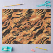 Het ontwerp van de Glitter Tiger Series #9 Tissuepapier (Craft)