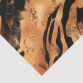 Het ontwerp van de Glitter Tiger Series #9 Tissuepapier (Detail)