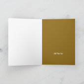 Het ontwerp van de gouden vlinder wijzigen kaart (Binnen)