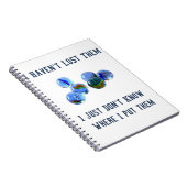 het ontwerp van de grappenmaker oldies verliezen notitieboek (Rechterzijde)