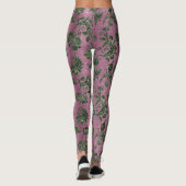 Het ontwerp van de Groene Velvet-reeks 19 Leggings (Achterkant)