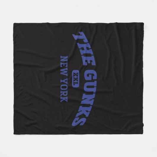 Het ontwerp van de Gunks College Style Rock-klimaa Fleece Deken (Voorkant (Horizontaal))