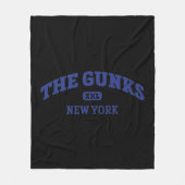Het ontwerp van de Gunks College Style Rock-klimaa Fleece Deken (Voorkant)