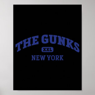 Het ontwerp van de Gunks College Style Rock-klimaa Poster