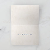 Het ontwerp van de helling met anker Vaderdag Kaart (Binnen)