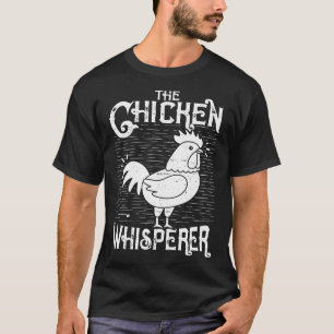 Het ontwerp van de kippenhok voor de kippenboer t-shirt
