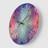 Het Ontwerp van de klok met Afbeelding van het Vuu (Hoek)