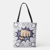 Het ontwerp van de kunstkomkommers van de pop.  il tote bag (Achterkant)