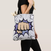 Het ontwerp van de kunstkomkommers van de pop.  il tote bag (Dichtbij)