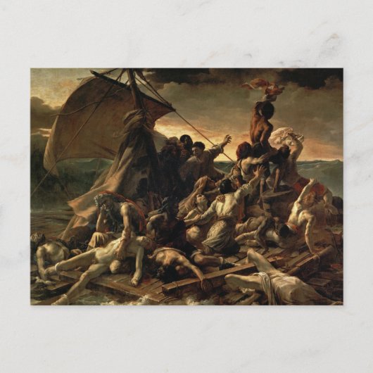 Het ontwerp van de Medusa - Théodore Géricault Briefkaart (Voorkant)