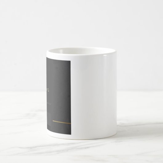 Het ontwerp van de mok van het Arabische merk koff (Center)