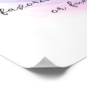 het ontwerp van de pastelkleuren van de waterverf  poster (Hoek)