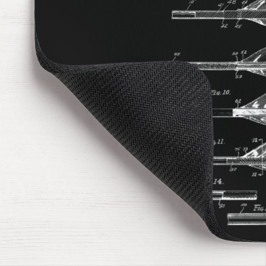 Het  ontwerp van de pijlstaart - het T-shirt van d Muismat (Hoek)