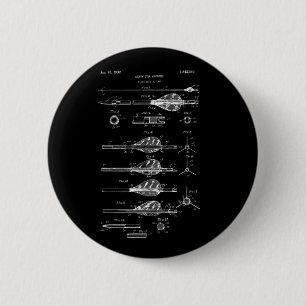 Het  ontwerp van de pijlstaart - het T-shirt van d Ronde Button 5,7 Cm