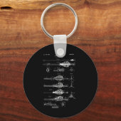 Het ontwerp van de pijlstaart - het T-shirt van d Sleutelhanger (Voorkant)