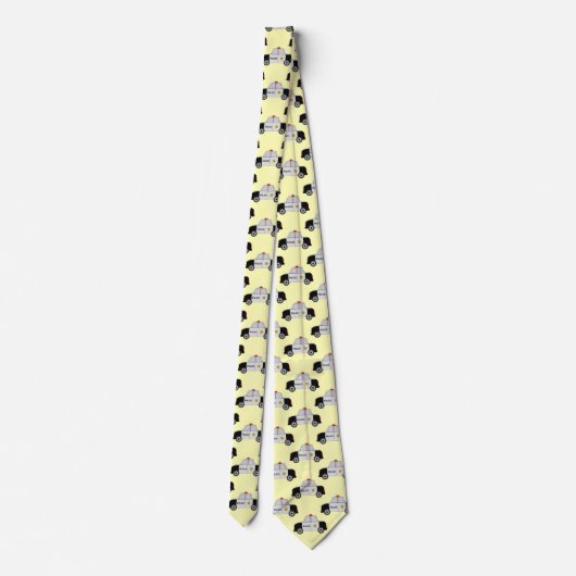 Het Ontwerp van de politieauto Stropdas (Achterkant)