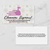 Het ontwerp van de reinigingsspray Logo | Decorati Visitekaartje (Voorkant / Achterkant)