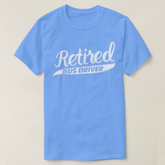 Het ontwerp van de retisebepaling voor buschauffeu t-shirt (Design voorkant)