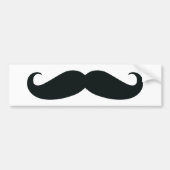 Het ontwerp van de snor bumpersticker (Voorkant)