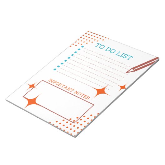 Het Ontwerp van de Terugtrekbeweging van de vun om Notitieblok (Schuin)