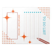 Het Ontwerp van de Terugtrekbeweging van de vun om Notitieblok (Voorkant)