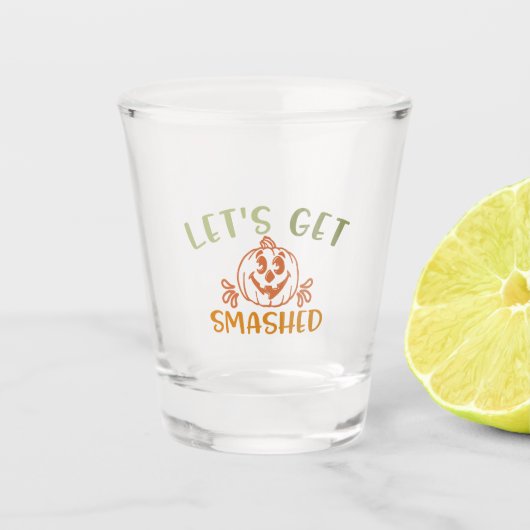 Het Ontwerp van de Thanksgiving laat ons Gronkel k Shot Glas (Voorkant)