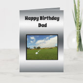 Het Ontwerp van de Verjaardag van de Vaders van Kaart (Voorkant)