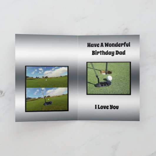 Het Ontwerp van de Verjaardag van de Vaders van Kaart (Binnen)