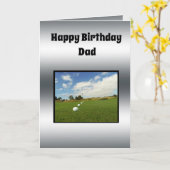 Het Ontwerp van de Verjaardag van de Vaders van Kaart (Gele Bloem)