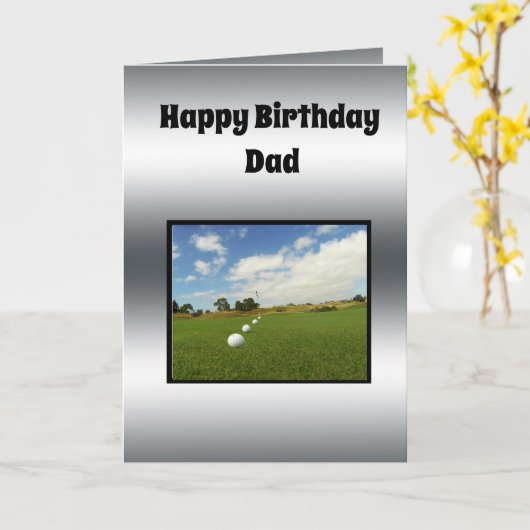 Het Ontwerp van de Verjaardag van de Vaders van Kaart (Gele Bloem)