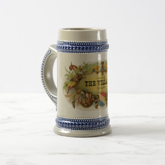 Het  ontwerp van de Villard Habana-kaart Bierpul (Voorkant links)