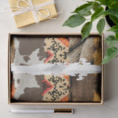 Het ontwerp van de Westerne reeks 12 Tissuepapier (Geschenk)