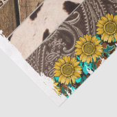 Het ontwerp van de Westerne reeks 23 Tissuepapier (Detail)