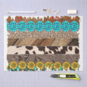 Het ontwerp van de Westerne reeks 23 Tissuepapier (Craft)