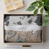 Het ontwerp van de Westerne reeks 25 Tissuepapier (Geschenk)