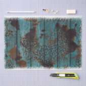 Het ontwerp van de Westerne reeks 28 Tissuepapier (Craft)