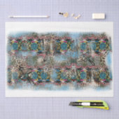 Het ontwerp van de Westerne reeks 29 Tissuepapier (Craft)