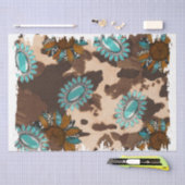 Het ontwerp van de Westerne reeks 30 Tissuepapier (Craft)