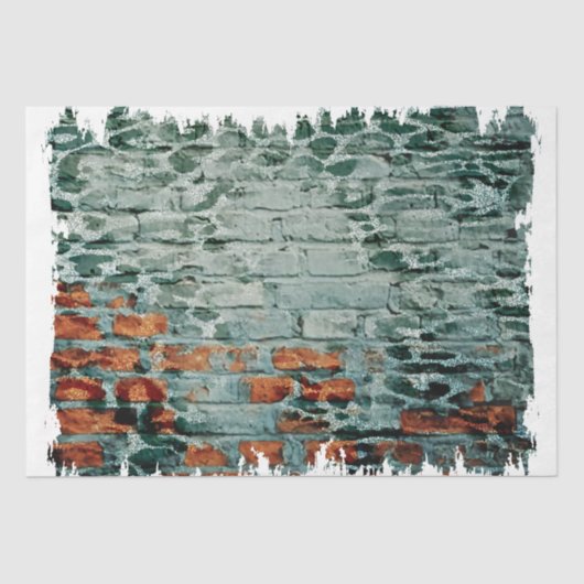 Het ontwerp van de Westerne reeks 4 Tissuepapier (Voorkant)