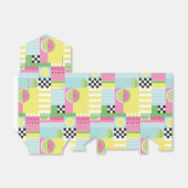 Het ontwerp van de zomervrucht is kleurrijk en leu bedankdoosjes (Uitgevouwen)