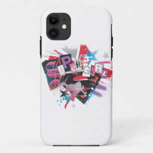 Het Ontwerp van Grunge van Supergirl iPhone 11 Hoesje