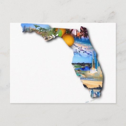 HET ONTWERP VAN HET AFBEELDING VAN FLORIDA BRIEFKAART (Voorkant)